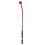 Greenhouse watering device with 4 taps and long pole 6