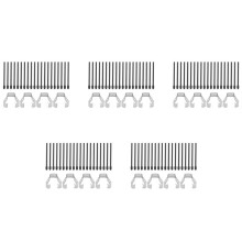 (Paquete de 100) Puntas/Puntas de Rotuladores para 2 Puntas Blandas/Puntas de Repuesto para Lápiz Capacitivo, Color Negro