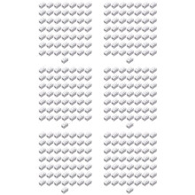 300x RJ45 Connector Jack Cat6 RJ45 Extension Coupler Ethernet Network LAN Cat 6 Coupler Jacks Adapter(White)