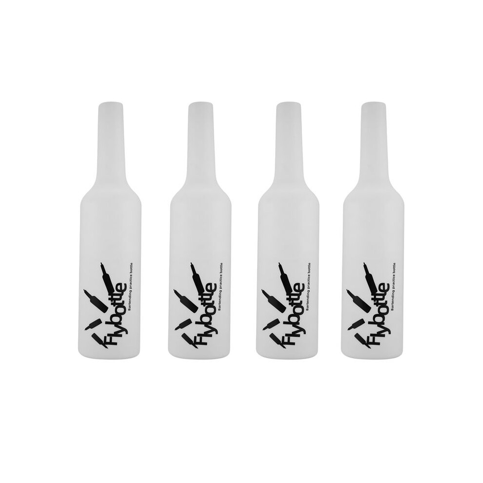 Photos - Multi Power Tool 4X White Flair Bartender Bartending Practice Silicone Bar Pub Bottle Wine Cocktail Shaker