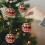 Karymi Christmas Tree Ornament Black Plastic Irregular Set 4