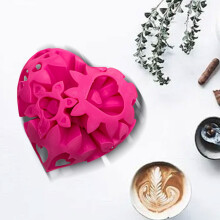 Halloween decoration cut-outs with hearts and balls