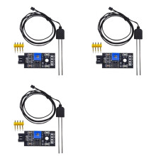 3X Soil Moisture Sensor Detector Module Soil Moisture Test Soil Humidity Test Resistance Probe