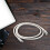 USB-C forlengerkabel USB3.1 1 meter sølvfarget 6
