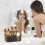 Transparent plastic makeup case for brushes, palettes, and 5