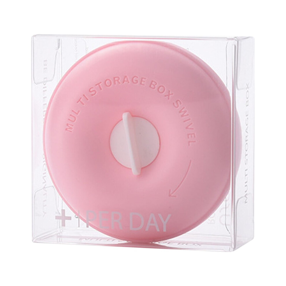 FloHua portable weekly pill organizer 4-cell