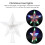 Christmas Tree Star Light LED Battery Operated Size S 3