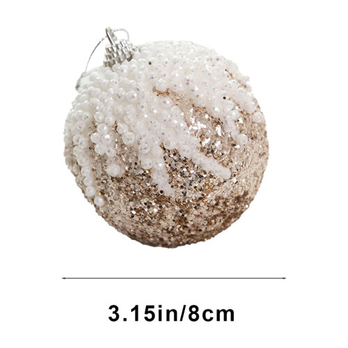 12 Stück Christbaumkugeln aus Kunststoff 2
