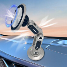 Suport telefon auto FloHua 2 în 1 cu aromaterapie, suport magnetic pentru bord/parbriz, compatibil cu telefoanele universale, parfum, la reducere de