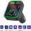 GUYUTING FM transmitter with dual USB charger and LED 4