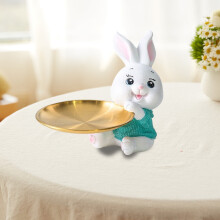 Kiplyki New Arrivals Easter Tabletop Decorations Beautiful Glassware Tabletop Ornament Easter Bunny Decorations