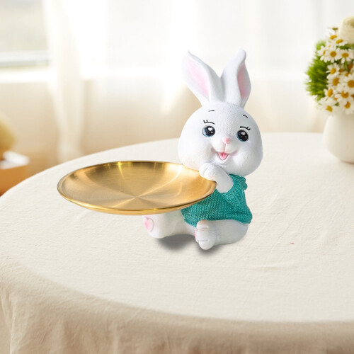 Kiplyki New Arrivals Easter Tabletop Decorations Beautiful Glassware Tabletop Ornament Easter Bunny Decorations