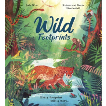 Wild Footprints by Judy Wise Hardcover Book
