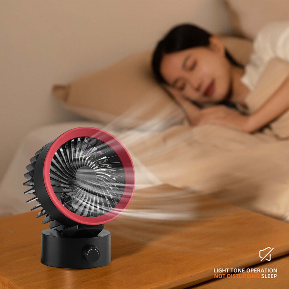 Flohua Mini Usb Desk Fan Adjustable Portable Fan 972700101359