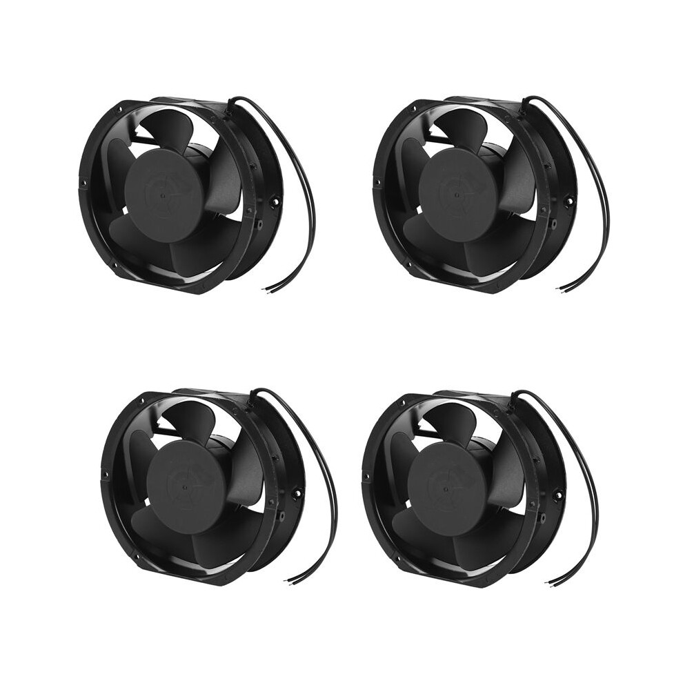 4X Axial Fan Fp-108Ex-S1-B 220V 38W Dual Bearing Cooling Fan Oval 172X150x51mm 6032401328890