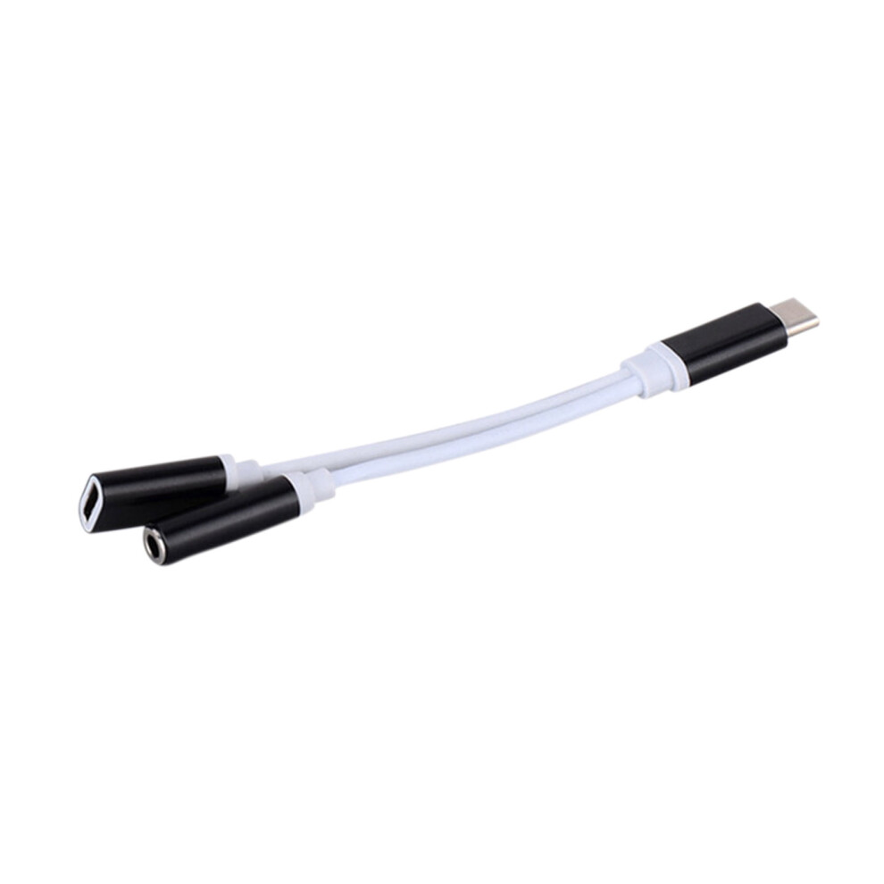 Type-C To Type-C + 3.5Mm Audio Adapter With Charging 972700084218