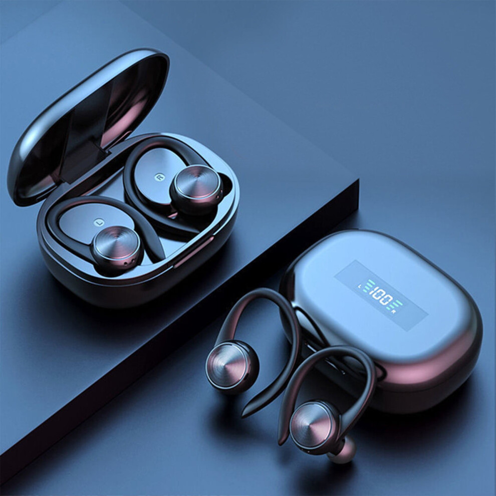 Wireless Running Earbuds With Earhooks Sweatproof 1 Pair 972700084454