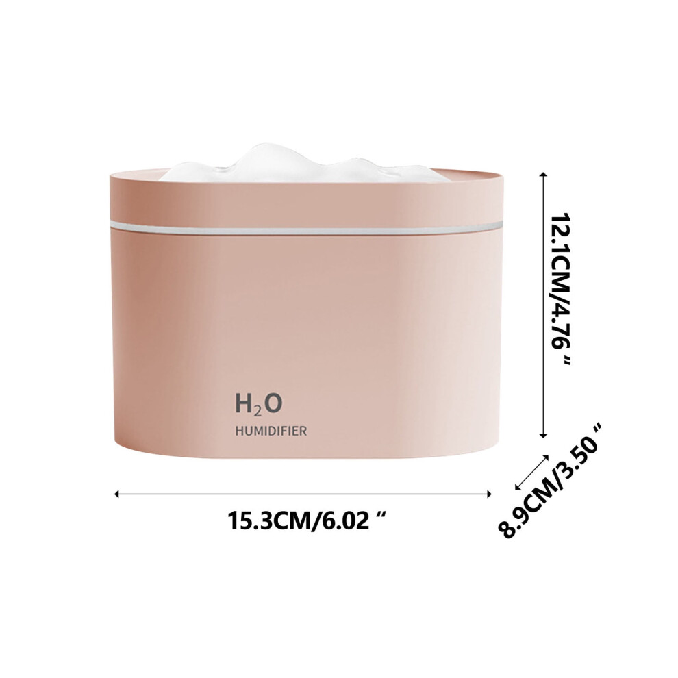 Cool Mist Humidifier Pink 27.05Oz Top Fill Quiet 972700483561