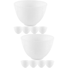 Silicone Mask Bowl DIY Clay Tool 10 Pcs