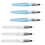 Watercolor Brush Pen Set Portable Pointed 6pcs 1