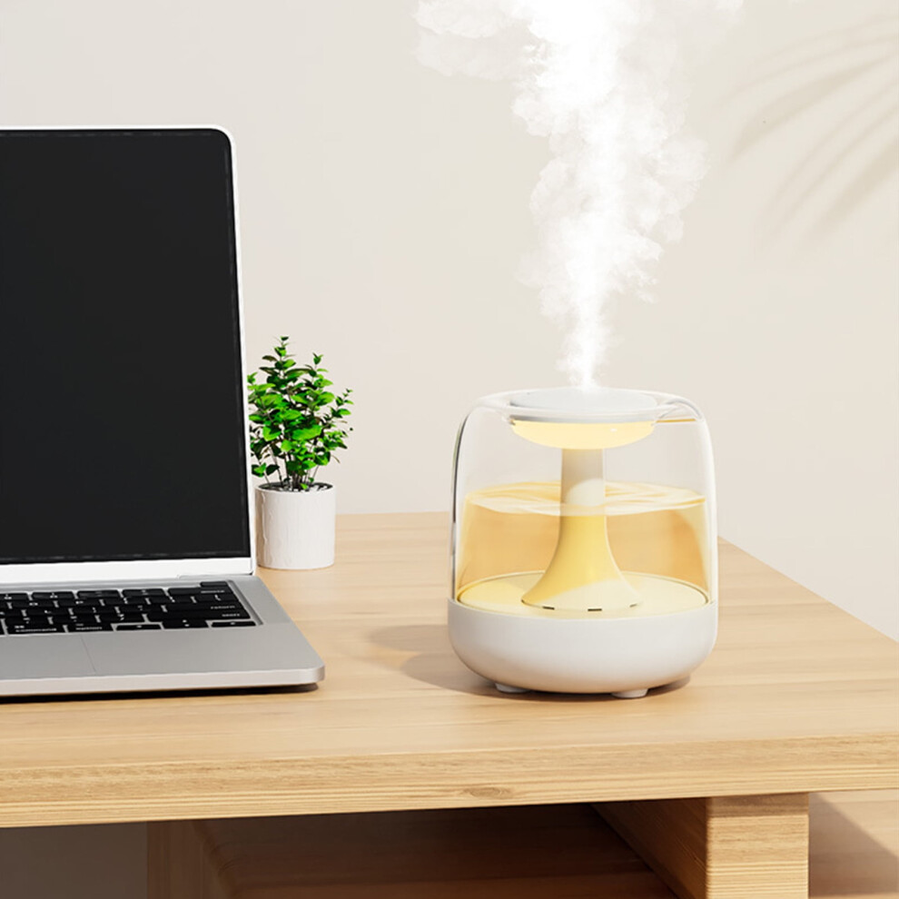 USB humidifier with light 300ml quiet cool mist
