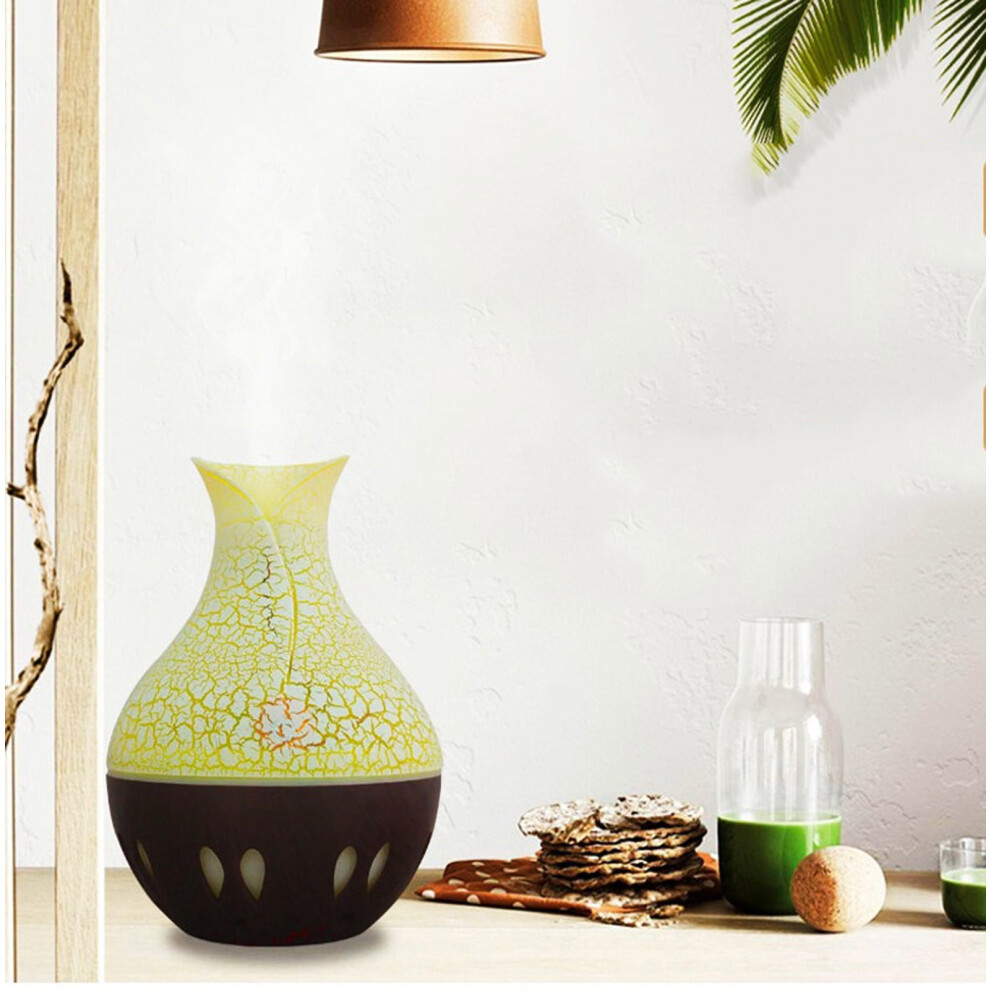 Bedroom Humidifier with Aroma Diffuser 130ml LED Light