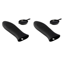 Maniques de cuisine en silicone pour casseroles, poignées antidérapantes, lot de 2