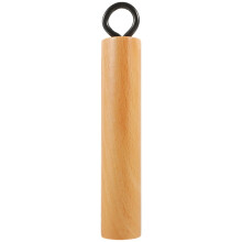 Poignée de rechange en bois, longue et amovible, pour poêle.