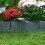 Garden border edging stones, interlocking lawn stakes, 2