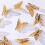 Gold Butterfly Wall Stickers 3D Removable 12 pcs 7