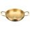 Spanish paella pan stainless steel double-riveted handles 1