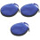 CD case round storage bag for 20 discs 3 pcs 1