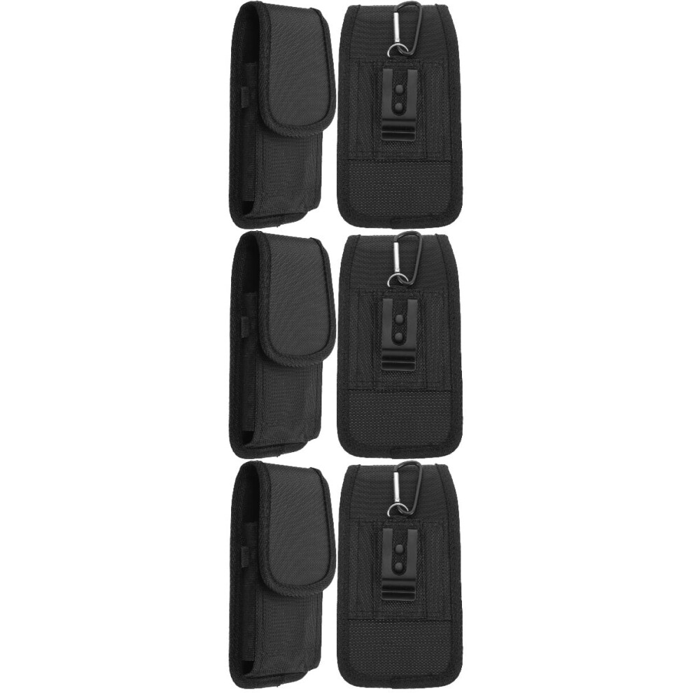 Smartphone Pouch Vertical Belt Clip Holder 3 Pcs 972700497780