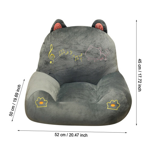 Winysin Children's Folding Sofa Seat with Cushion 2