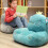 Winysin Children's Folding Sofa Seat with Cushion 6
