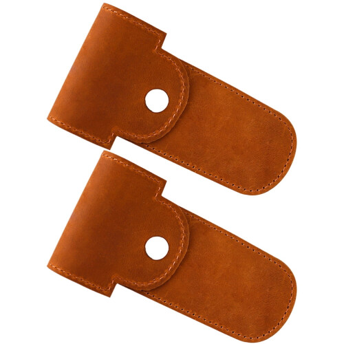Razor Protector Sleeve PU Shaver Bag 2 pcs