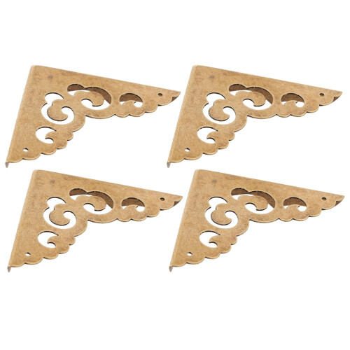 Chinese Style Corner Protectors for Jewelry Boxes 4 pcs