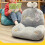 Winysin Children's Folding Sofa Seat with Cushion 8