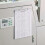 Heavy Duty Magnetic Clips White 4-Pack 5