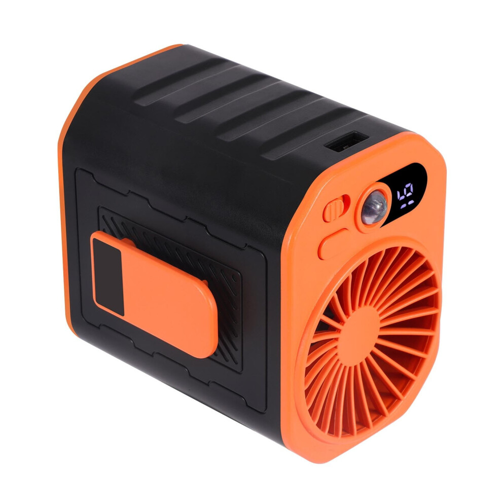 Flohua Outdoor Waist Fan 6000Mah With Digital Display 4-In-1 972700507335