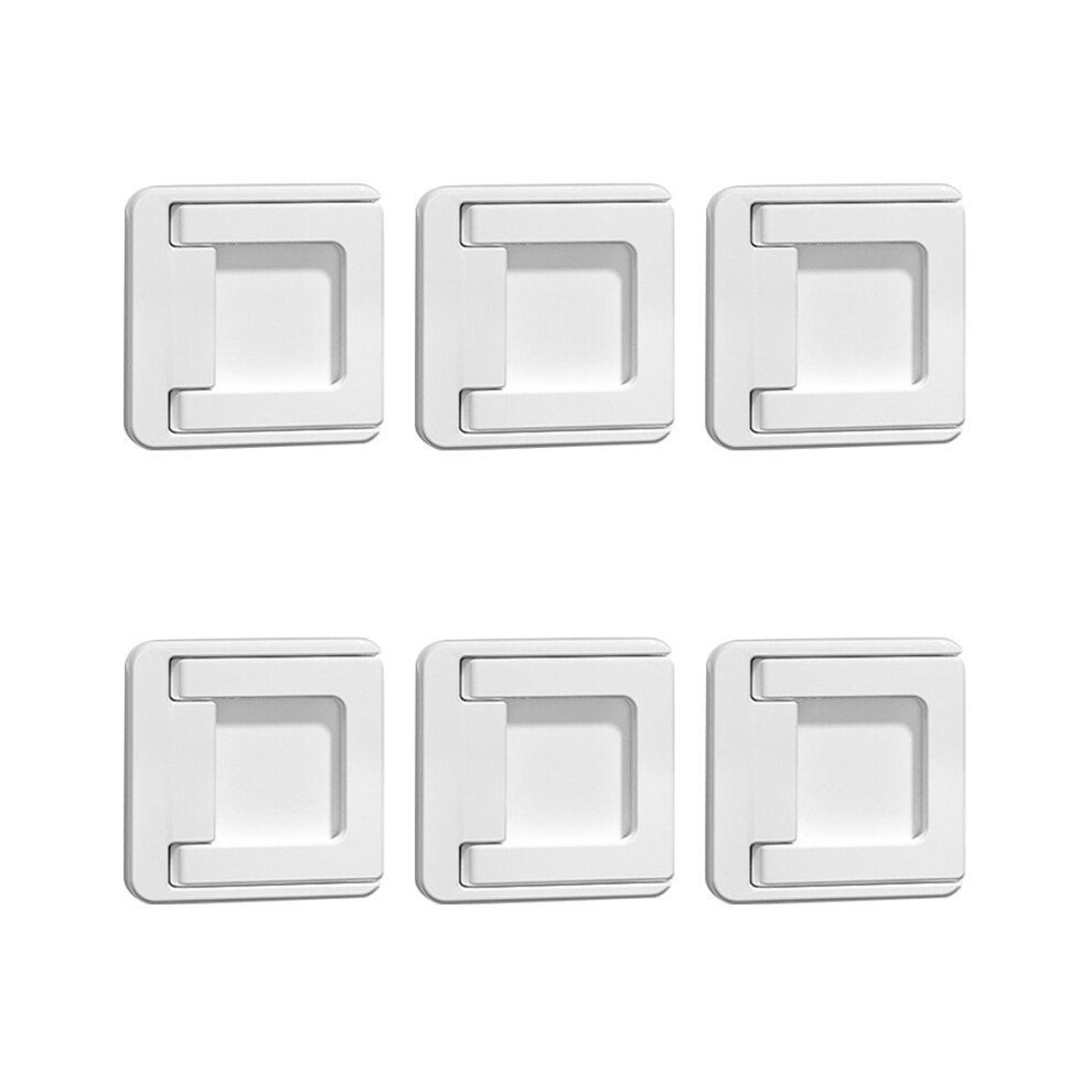 Door Handle Limiter for Sliding Doors Safety Lock 6 pcs