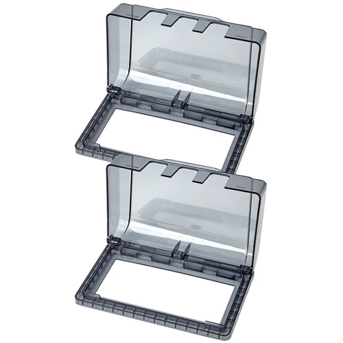 Wall Outlet Cover Socket Box Single-Slot 2PCS