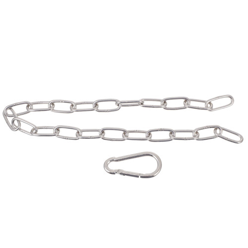 Extension Chain Pull Down Cable for Gym Pulley System 2 Pcs