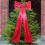 Red Christmas Tree Topper Extra Large with Long Streamers 7