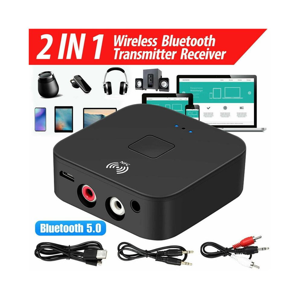 Bluetooth 5.0 Audio Transmitter Receiver 2-In-1 972700493324