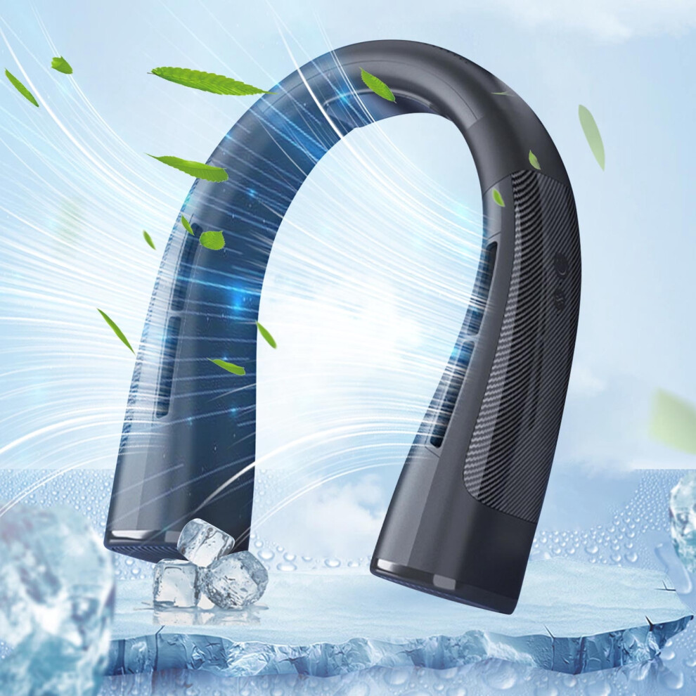 Flohua Bladeless Neck Fan Usb Rechargeable Portable 972700507168