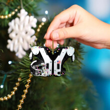 American Football Shoulder Pads Ornament 1 Piece