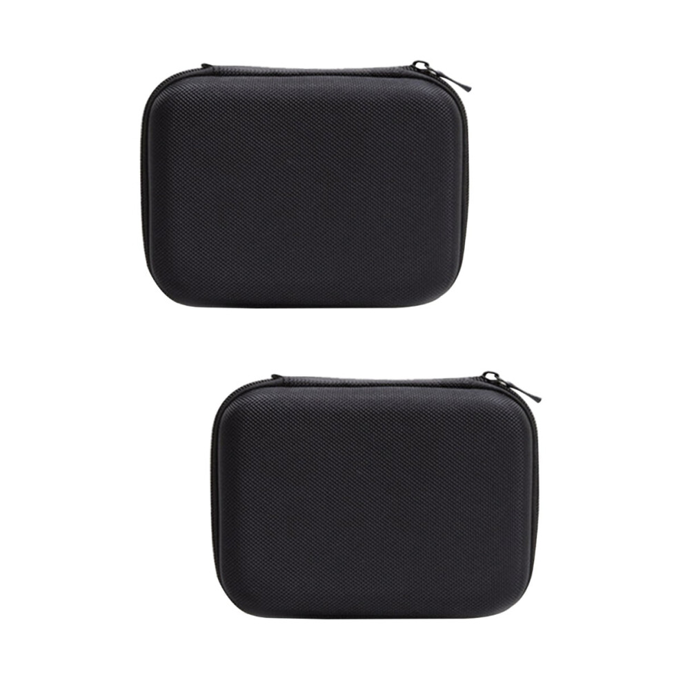 Eva Earphone Storage Box 2 Pcs 17X12x6.5 Cm Black 972700496684