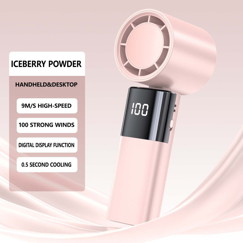 Flohua Portable Handheld Fan 100 Speeds 3600Mah 972700507311