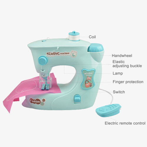 Kids Sewing Machine Toy with Light for Ages 5+ 1